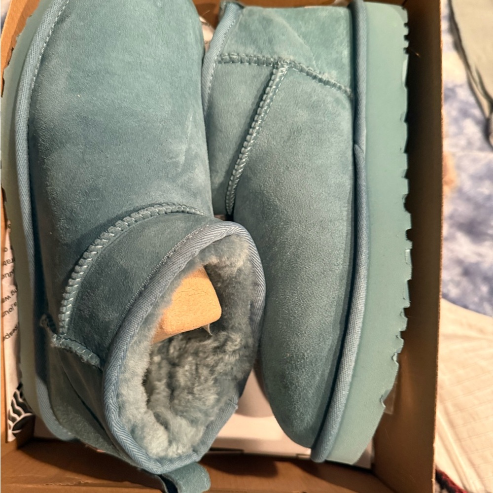 UGG Ankle Boots in Teal - Picture 2 of 3